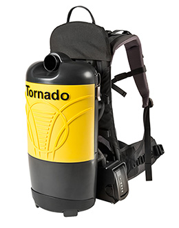 Tornado  Pac-Vac 6 Aircomfort Back Pack Vacuum